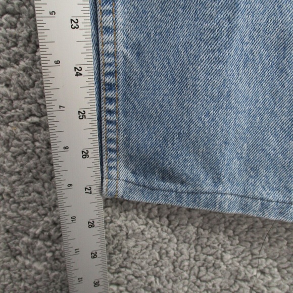 Vintage 1990's Levi's 550 Women's Relaxed Fit Tapered Leg Blue Jeans - Picture 7 of 15